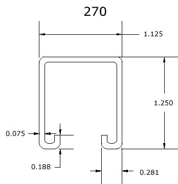 channel iron cad