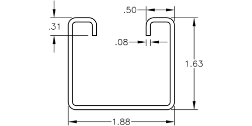 CSS - Cable Support Strap for Wood or Metal Studs - Phoenix