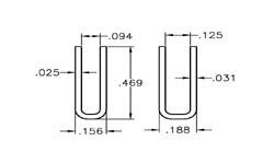 Aluminum U Channel Size Chart